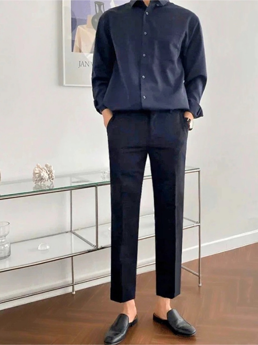 Men's Black Dress Pants Like New